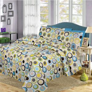 Somerfield Blend of Cotton Bed Sheet Design 03 | Fablinen.pk