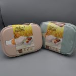 2 Compartment Plastic Lunch Box 416