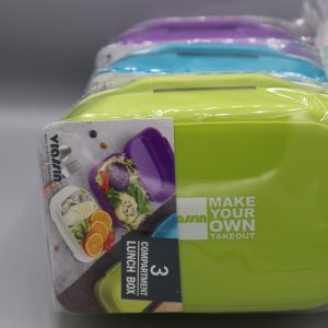 3 Compartment Lunch Box A214