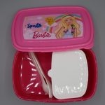 Plastic Lunch Box + Spoon & Fork