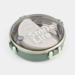Smile Life Circular Lunch Box – Leak-Proof, Eco-Friendly - Image 2