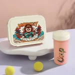 Student Cartoon Compartment Lunch Box - Image 2