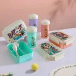 Student Cartoon Compartment Lunch Box - Image 3